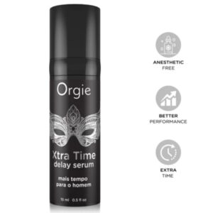 Orgie Xtra Time — Delay Serum, Silicone, 15 ml — Delay Sprays & Gels