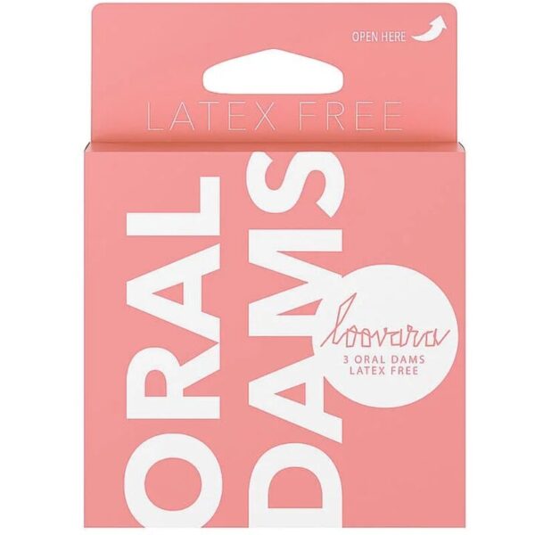 Loovara — Dental Dam, 3 Pack, Latex-Free — Condoms