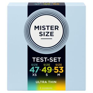 Mister Size 47-49-53 — Condoms, 3 Pack — Condom 3 Packs
