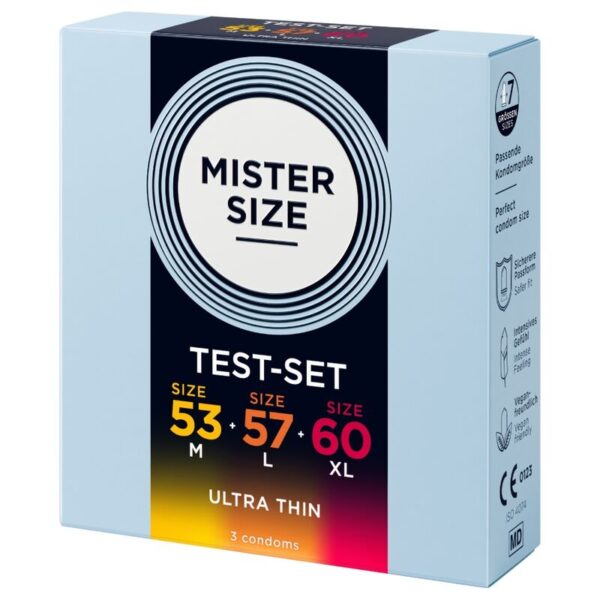 Mister Size 53-57-60 — Condoms, 3 Pack — Condom 3 Packs — view 3