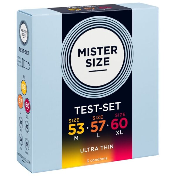Mister Size 53-57-60 — Condoms, 3 Pack — Condom 3 Packs — view 2