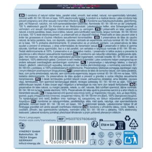 Mister Size 60-64-69 — Condoms, 3 Pack — Condom 3 Packs — view 2