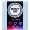 Mister Size 60-64-69 — Condoms, 3 Pack — Condom 3 Packs