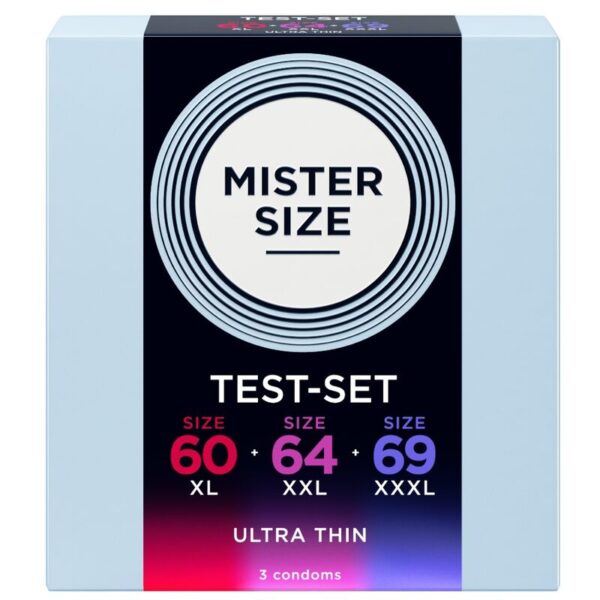 Mister Size 60-64-69 — Condoms, 3 Pack — Condom 3 Packs