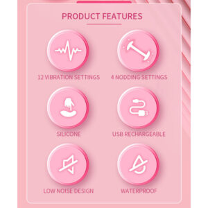 Pretty Love Duden — G-Spot Vibrator, Rechargeable, Pink — G-Spot Vibrators — view 3