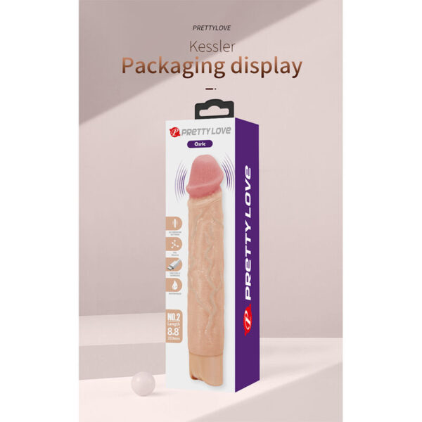 Pretty Love Kessler — Thrusting Vibrator, Rechargeable, Natural — Realistic Vibrators — view 2