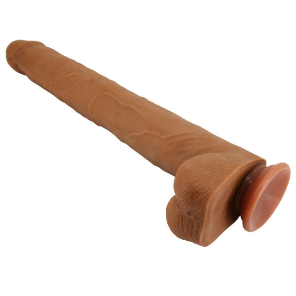 Pretty Love Viggo — Realistic Dildo, Suction Cup, 36.5 cm, Brown — Dildos — view 19