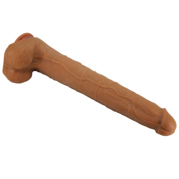 Pretty Love Viggo — Realistic Dildo, Suction Cup, 36.5 cm, Brown — Dildos — view 11