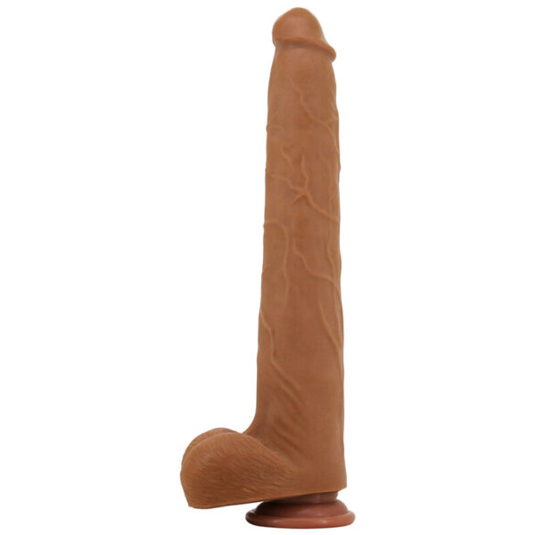 Pretty Love Viggo — Realistic Dildo, Suction Cup, 36.5 cm, Brown — Dildos — view 17