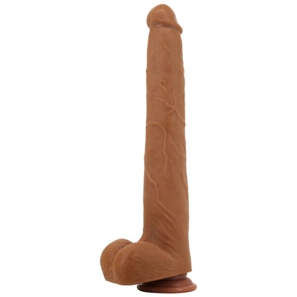 Pretty Love Viggo — Realistic Dildo, Suction Cup, 36.5 cm, Brown — Dildos — view 5