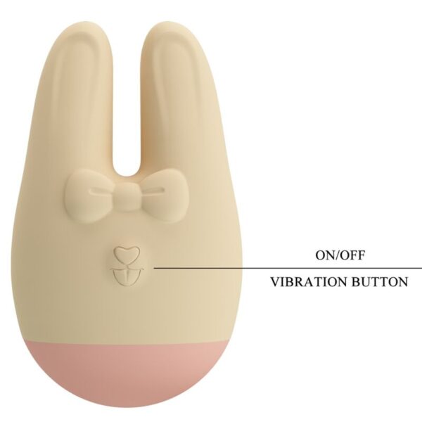 Romance Bunny — Clitoral Vibrator, Rechargeable, Cream — Clitoral Stimulators — view 4