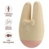 Romance Bunny — Clitoral Vibrator, Rechargeable, Cream — Clitoral Stimulators