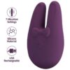 Romance Bunny — Clitoral Vibrator, Rechargeable, Purple — Clitoral Stimulators