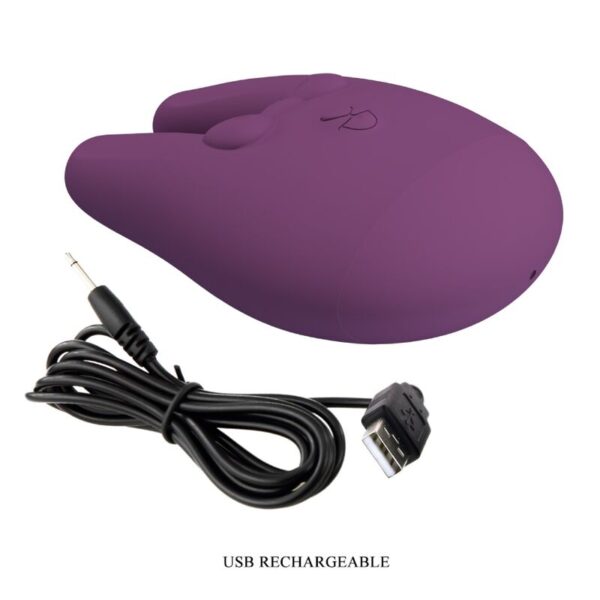 Romance Bunny — Clitoral Vibrator, Rechargeable, Purple — Clitoral Stimulators — view 3