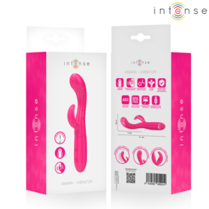 Intense Amara — Rabbit Vibrator, Waterproof, Pink — Rabbit Vibrators