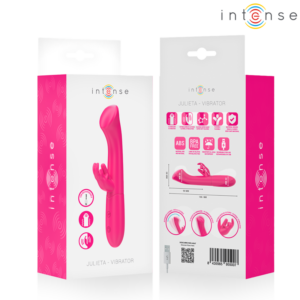 Intense Julieta — Rabbit Vibrator, Waterproof, Pink — Rabbit Vibrators