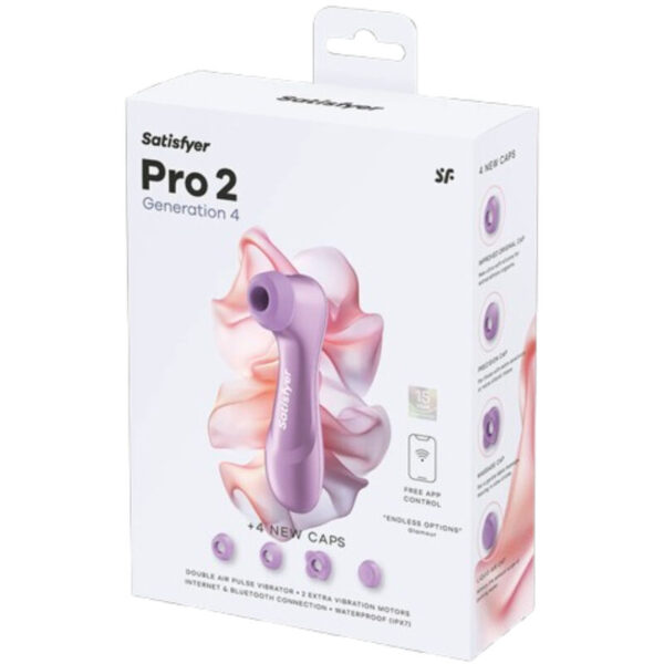 Satisfyer Pro 2 Gen 4 — Air Pulse Stimulator, Amethyst — Clitoral Stimulators — view 8