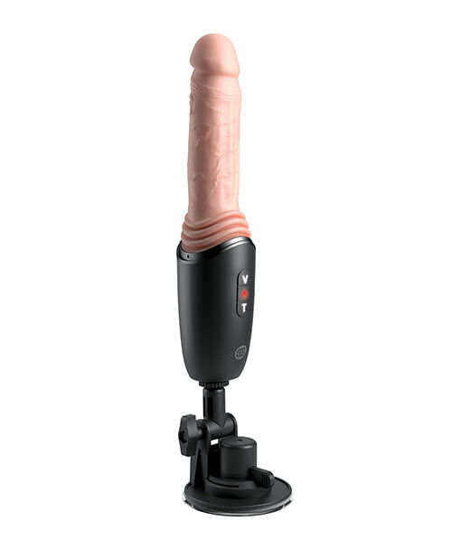 King Cock Plus Thrusting Cock Pro — Silicone Dildo, 12.7 cm — Dildos — view 3