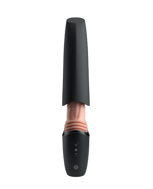 King Cock Plus Thrusting Cock Pro — Silicone Dildo, 12.7 cm — Dildos — view 4