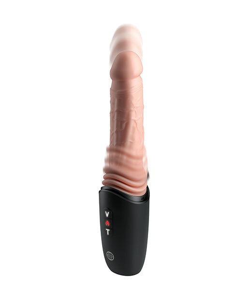 King Cock Plus Thrusting Cock Pro — Silicone Dildo, 12.7 cm — Dildos — view 6