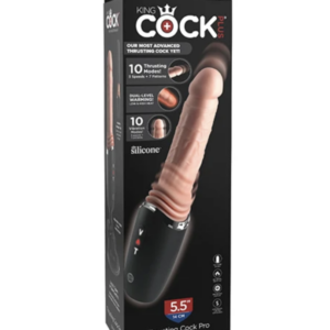 King Cock Plus Thrusting Cock Pro — Silicone Dildo, 12.7 cm — Dildos