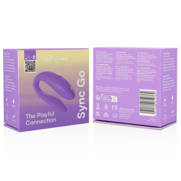 We-Vibe Sync Go — Couples Vibrator, App-Controlled — Clitoral Stimulators — view 2
