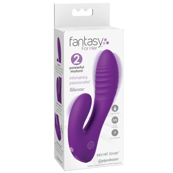 Fantasy for Her Secret Lover — G-Spot Vibrator, Purple — Clitoral Stimulators — view 2