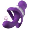Fantasy for Her Veloura Touch G-Spot — Rabbit Vibrator, Purple — Clitoral Stimulators