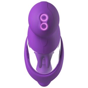 Fantasy for Her Veloura Touch G-Spot — Rabbit Vibrator, Purple — Clitoral Stimulators — view 3