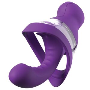 Fantasy for Her Veloura Touch G-Spot — Rabbit Vibrator, Purple — Clitoral Stimulators — view 2