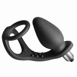 Rocks-Off Ro-Zen — Prostate Vibrator, Waterproof, Onyx Black — Anal