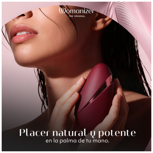 Womanizer Next Liberty — Air Pulse Stimulator, Bordeaux — Clitoral Stimulators — view 10