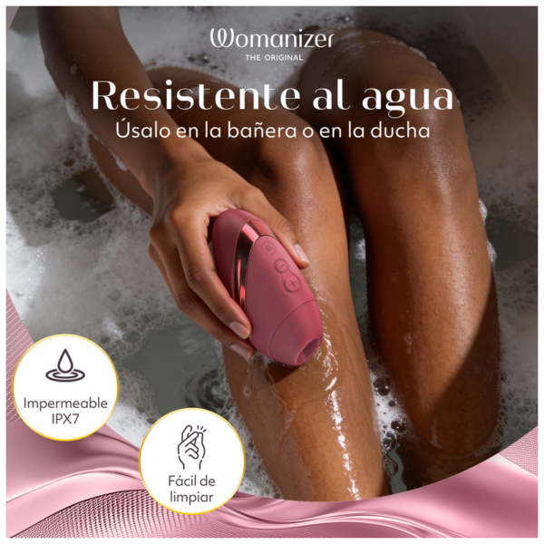Womanizer Next Liberty — Air Pulse Stimulator, Bordeaux — Clitoral Stimulators — view 7