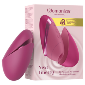 Womanizer Next Liberty — Air Pulse Stimulator, Pink — Clitoral Stimulators — view 3