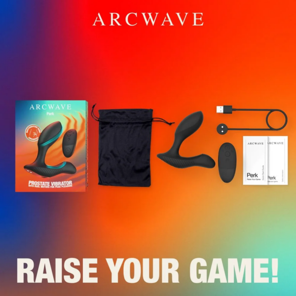 Arcwave Perk — Prostate Vibrator, Remote Control, Black — Anal — view 6