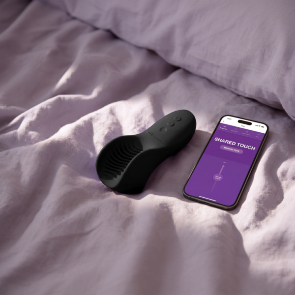 We-Vibe Shared Touch — Couples Vibrator, App-Controlled, Black — Clitoral Stimulators — view 10