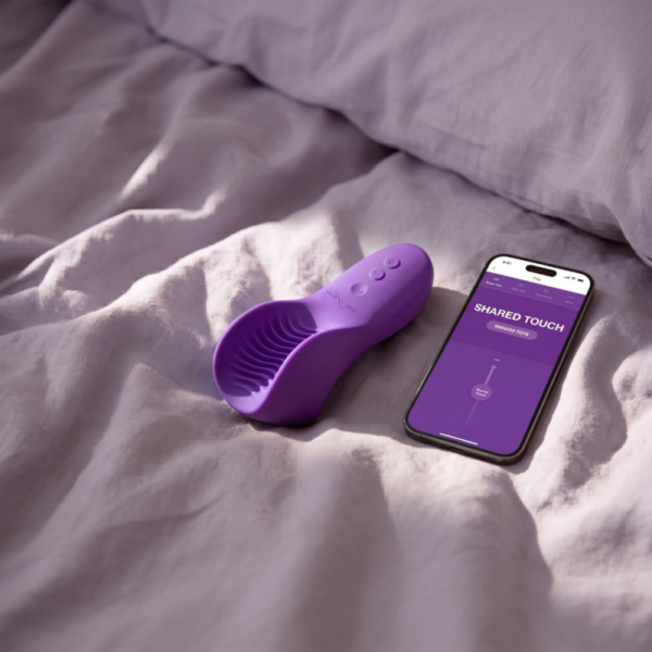We-Vibe Shared Touch — Couples Vibrator, App-Controlled, Purple — Clitoral Stimulators — view 6