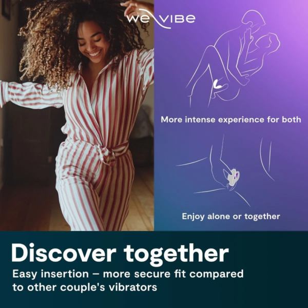We-Vibe Sync O — Couples Vibrator, Remote Control, Light Purple — Clitoral Stimulators — view 6