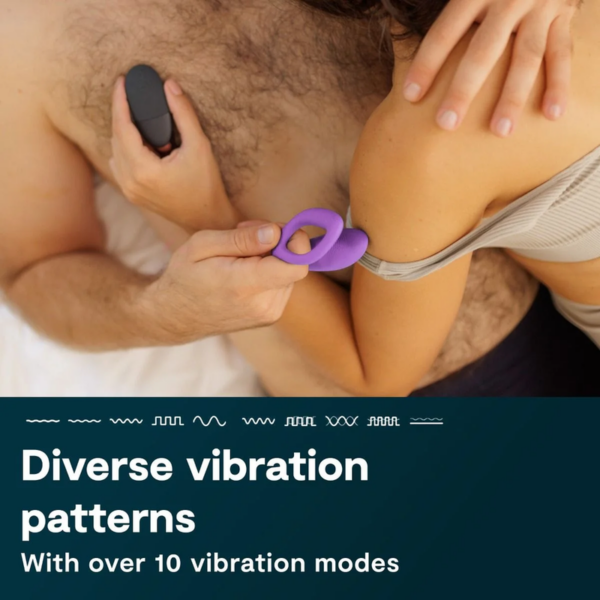 We-Vibe Sync O — Couples Vibrator, Remote Control, Light Purple — Clitoral Stimulators — view 11