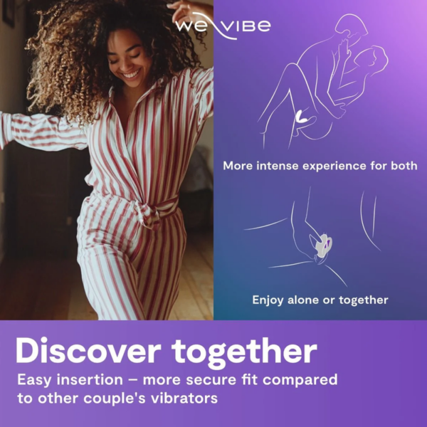 We-Vibe Sync 2 — Couples Vibrator, Remote Control, Velvet Green — Clitoral Stimulators — view 9