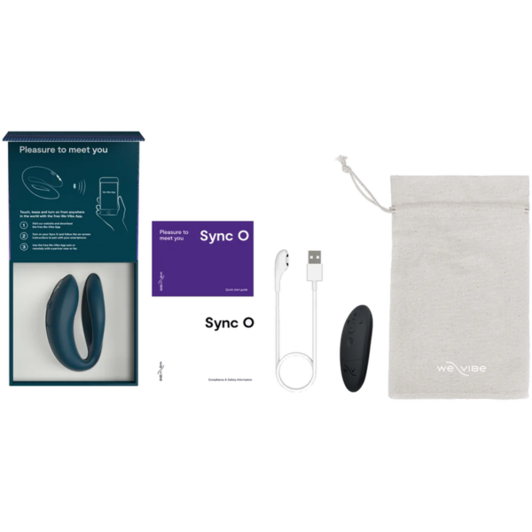 We-Vibe Sync 2 — Couples Vibrator, Remote Control, Velvet Green — Clitoral Stimulators — view 10