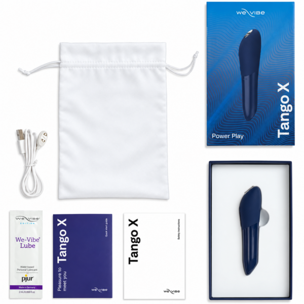 We-Vibe Tango X — Bullet Vibrator, Waterproof, Midnight Blue — Bullet Vibrators — view 4
