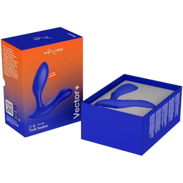 We-Vibe Vector+ — Prostate Massager, Remote Control, Royal Blue — Anal — view 7