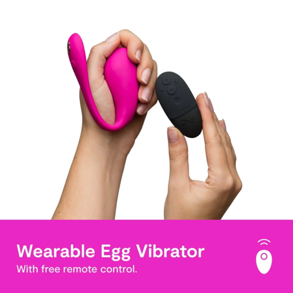We-Vibe Jive 2 — Vibrating Egg, Remote Control, Electric Pink — Remote Control Vibrators — view 11