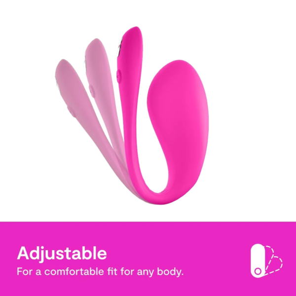 We-Vibe Jive 2 — Vibrating Egg, Remote Control, Electric Pink — Remote Control Vibrators — view 4