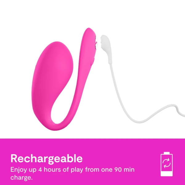 We-Vibe Jive 2 — Vibrating Egg, Remote Control, Electric Pink — Remote Control Vibrators — view 3