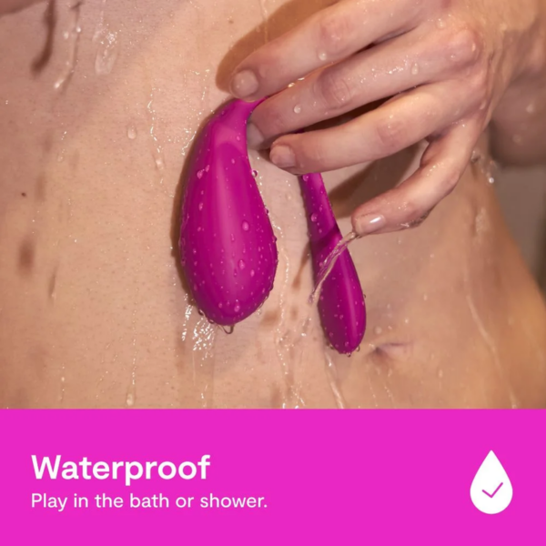 We-Vibe Jive 2 — Vibrating Egg, Remote Control, Electric Pink — Remote Control Vibrators — view 7