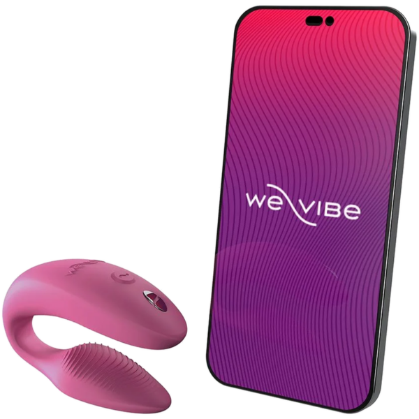 We-Vibe Sync 2 — Couples Vibrator, Remote Control, Rose — Clitoral Stimulators — view 4