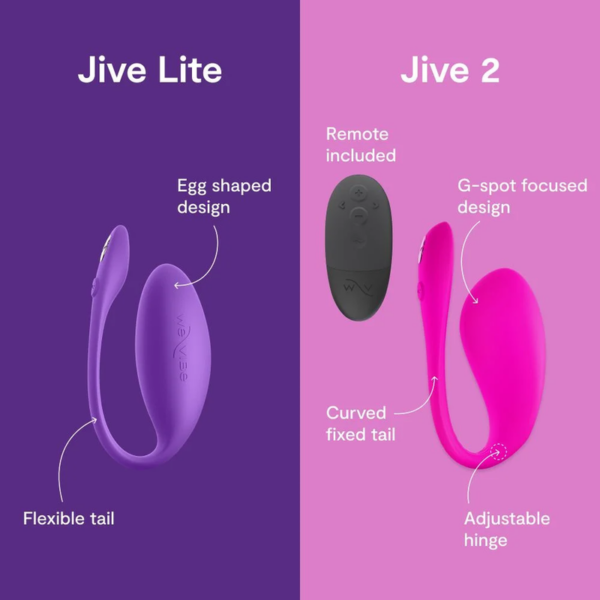 We-Vibe Jive Lite — Vibrating Egg, App-Controlled, Purple — Vibrating Eggs — view 5