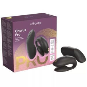 We-Vibe Chorus Pro — Couples Vibrator, Satin Black — Clitoral Stimulators